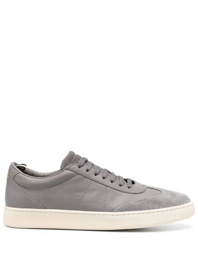 Shop Officine Creative Kombi 001 Lace-up Sneakers In Grey