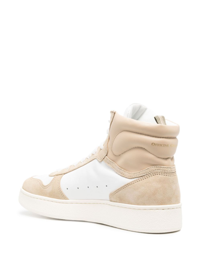 Officine Creative Mower 117 Lace-up Sneakers In White