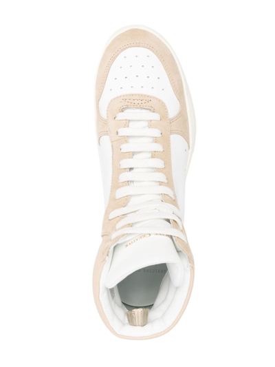 Shop Officine Creative Mower 117 Lace-up Sneakers In White