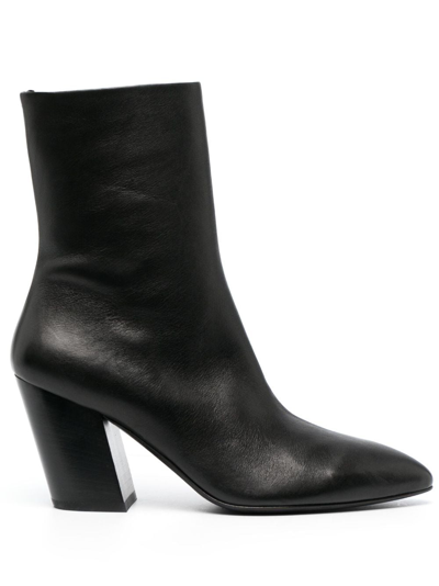 Shop Officine Creative Sevre 001 80mm Ankle Boots In Black