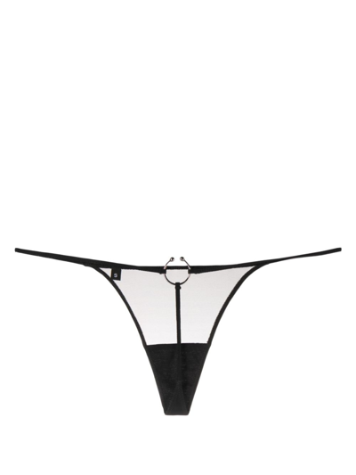 DUNE 半透明薄纱丁字裤