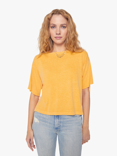 Shop Dr. Collectors Model Rodeo Crop T Banana T-shirt (also In M, L) In Yellow