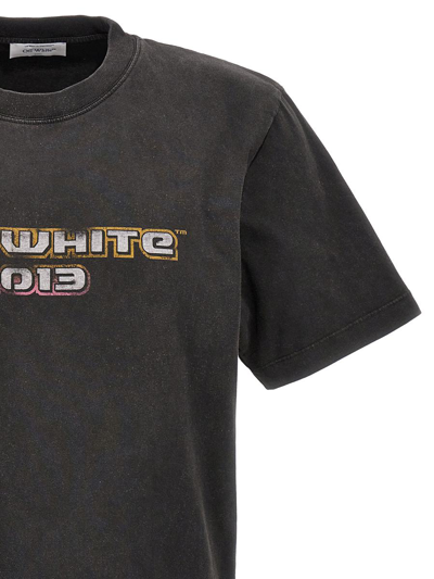 Shop Off-white T-shirt 'digit Bacchus' In Black