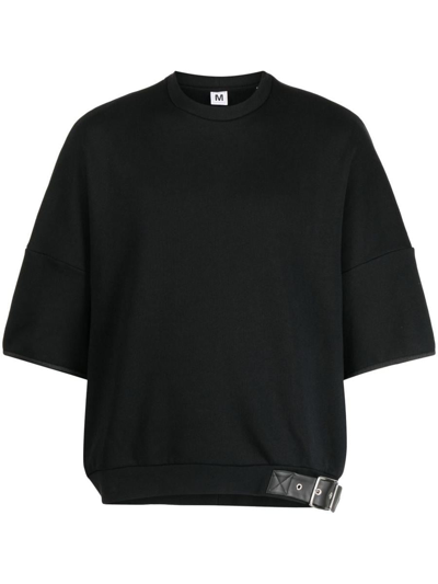 Shop Random Identities Sweatshirt With Emphasised Back Clothing In 10000 Black