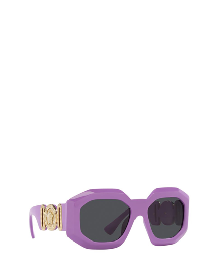 Shop Versace Eyewear Sunglasses In Violet