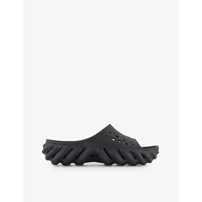 Crocs Echo Slide Sandals In Black