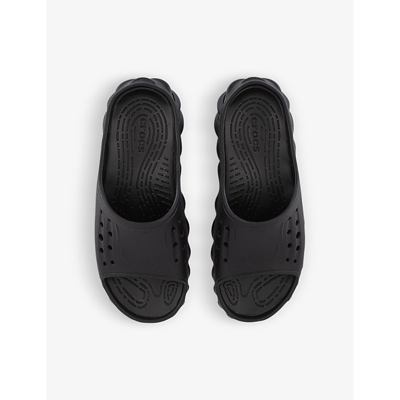 Crocs Echo Slide Sandals In Black