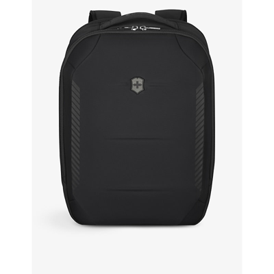 Victorinox Mens Black Crosslight City Daypack Recycled-polyester Backpack In Black