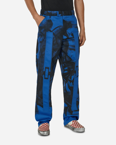Shop Iuter Dumbo Milano Imperfecta Pants In Blue