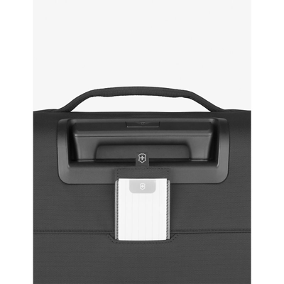 Victorinox Black Crosslight Frequent Flyer Softside Carry-on 55cm In Black