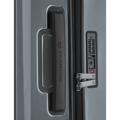 Shop Victorinox Airox Medium Hardside Suitcase 69cm In Silver