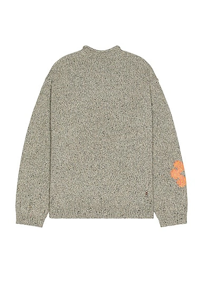 Shop Acne Studios Sweater In Grey Melange