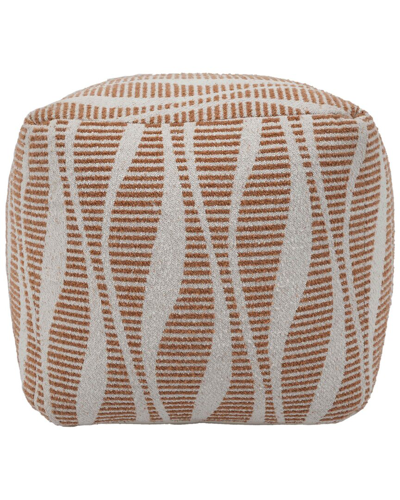 Tov Furniture Ember Woven Pouf