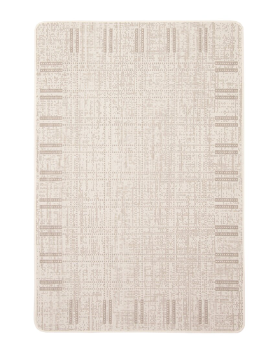 Shop Ecarpet Solea Textured Anti-slip Mat In Ivory