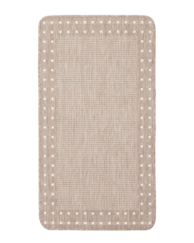 Shop Ecarpet Nadia Textured Anti-slip Mat In Tan