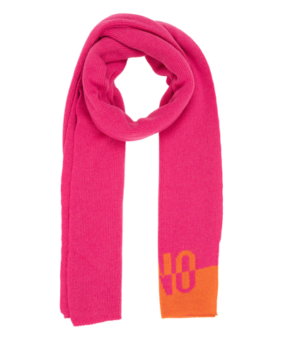 Shop Moschino Scarf In Pink