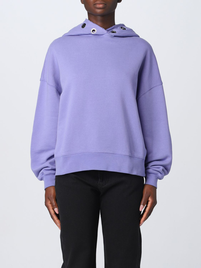 Shop Khrisjoy Sweatshirt  Woman Color Violet