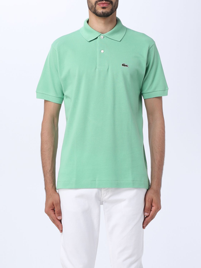Shop Lacoste Polo Shirt  Men Color Green