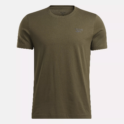 Shop Reebok Men's  Identity Classics T-shirt In Green