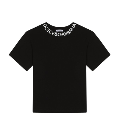 Shop Dolce & Gabbana Kids Logo T-shirt (8-14 Years) In Multi