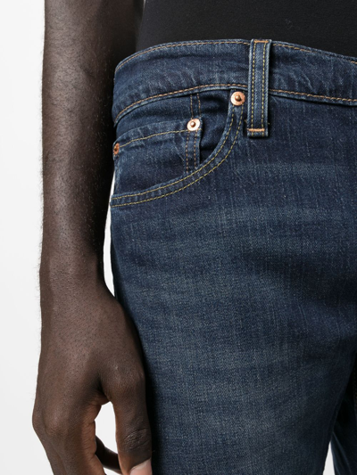 Shop Levi's 502™ Low-rise Tapered Jeans In Blau