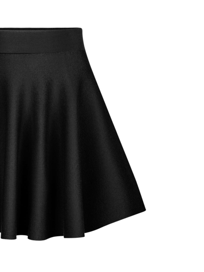 Nina Ricci High-rise Skater Miniskirt In Schwarz