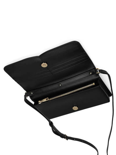 Dolce & Gabbana Black Dg Logo Shoulder Bag In Schwarz