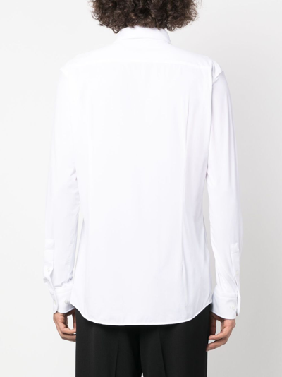 Hugo Boss Boss White Fitted Shirt Hank In Weiss