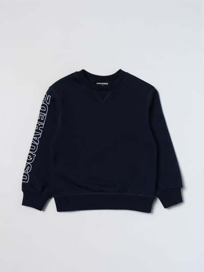 Dsquared2 Junior Sweater  Kids Color Blue In Blue