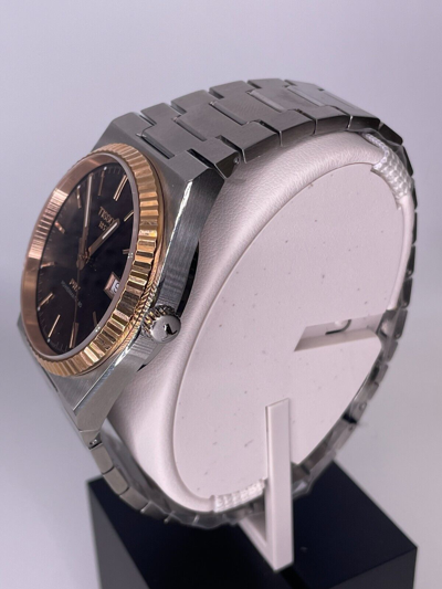 Pre-owned Tissot Prx Powermatic 80 T931.407.41.291.00 In Box With Tags