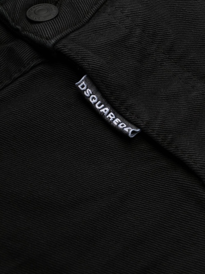 Dsquared2 Black Bull Jennifer Skinny Jeans In Black