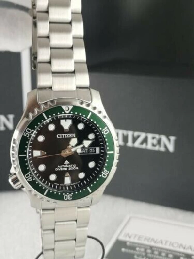 Pre-owned Citizen Promaster 42mm Automatic Ny0084-89e Men's 200m Diver's Watch -