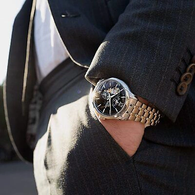 Pre-owned Orient [ Star]  Star Automatic Watch Layered Skeleton Machine Type Jap
