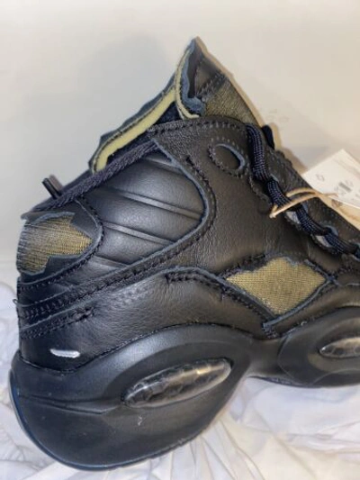 Pre-owned Reebok ?nib?  X Maison Margiela The Question “memory Of” Black Gw5001, Unisex