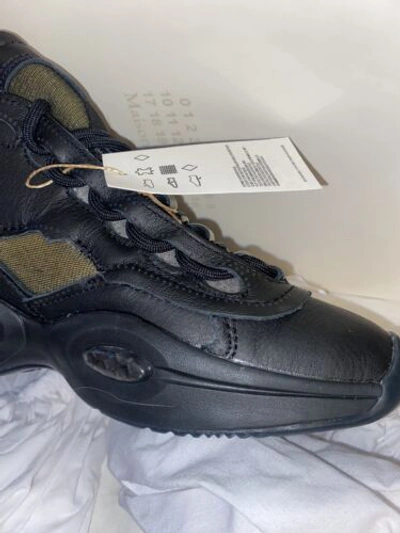 Pre-owned Reebok ?nib?  X Maison Margiela The Question “memory Of” Black Gw5001, Unisex