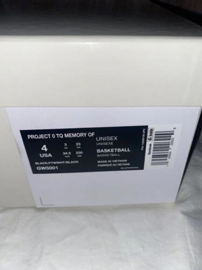 Pre-owned Reebok ?nib?  X Maison Margiela The Question “memory Of” Black Gw5001, Unisex