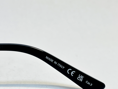 Pre-owned Balenciaga Tag 2.0 0245 Wrap Oval Mask Black Gray Sunglasses Unisex Bb0245s 001