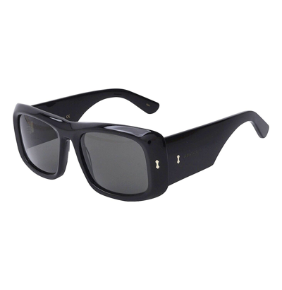 Pre-owned Gucci Authentic 1080 Black Chunky Retro Rivet Unisex Sunglass Gg1080s 001 Unisex In Yellow