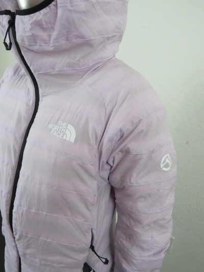 Pre-owned The North Face Womens  Summit Breithorn 50/50 Down Hoodie Insulated Jacket - Fog In Purple