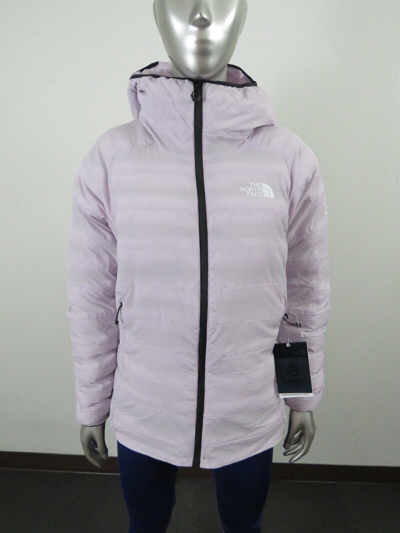 Pre-owned The North Face Womens  Summit Breithorn 50/50 Down Hoodie Insulated Jacket - Fog In Purple