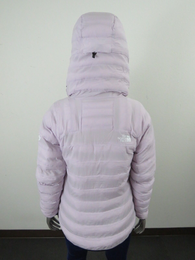 Pre-owned The North Face Womens  Summit Breithorn 50/50 Down Hoodie Insulated Jacket - Fog In Purple