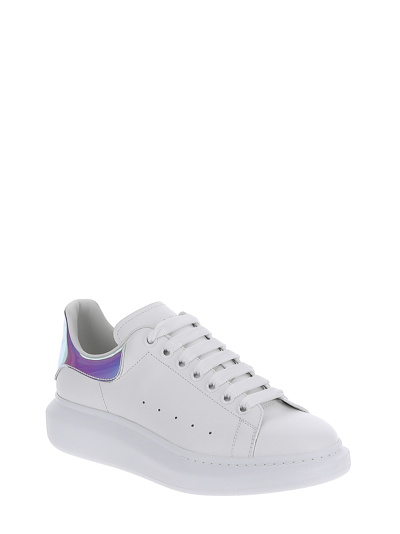 Shop Alexander Mcqueen Larry Sneakers In White