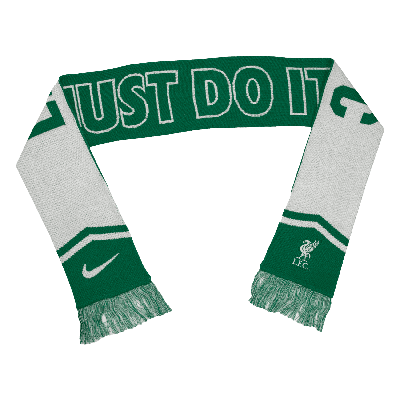 Shop Nike Liverpool Local Verbiage  Unisex Soccer Scarf In Green