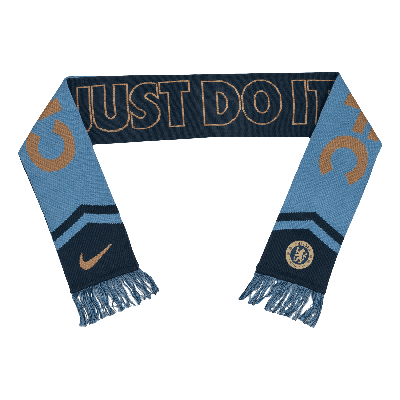 Shop Nike Chelsea Local Verbiage  Unisex Soccer Scarf In Blue