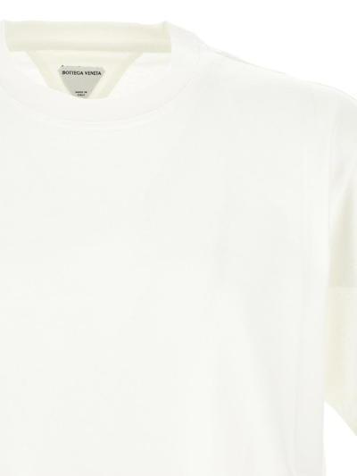 Shop Bottega Veneta Boxy Fit T-shirt In White