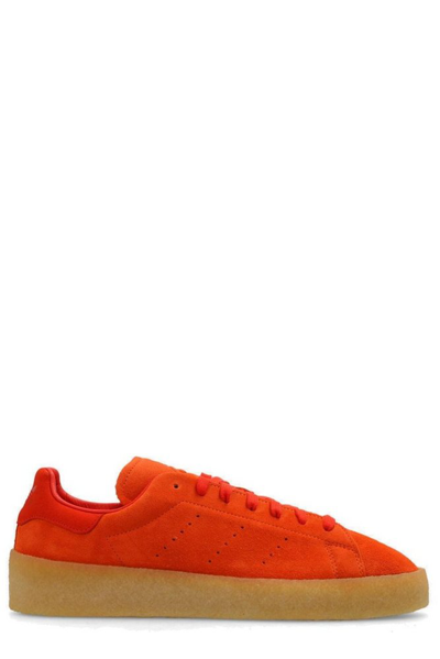 Shop Adidas Originals Stan Smith Crepe Lace In Orange