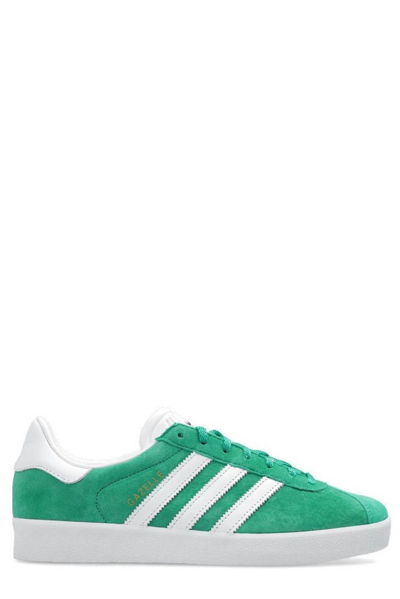 Shop Adidas Originals Gazelle 85 Roudn Toe Sneakers In Green