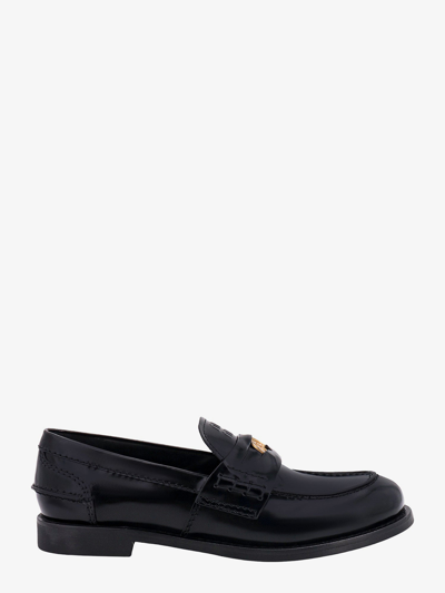 Shop Miu Miu Loafers In Black