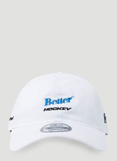 Shop Better Gift Shop X New Era Hockey Baseball Cap In White