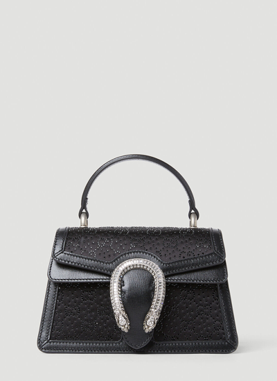 Shop Gucci Dionysus Handbag In Black